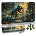 thumbnail image 1 of Tapete de juego Partypda para MTG, TCG y DND con bolsa de almacenamiento y 7 dados, 1 of 6