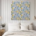 thumbnail image 4 of Lemon Tree Birds Wall Art Painting on Canvas, Green Botanical Blue Floral Canvas Art Home Prints Wall Art Framed Modern Artwork for Living Room Bedroom Wall Decor 8x8in, 4 of 9