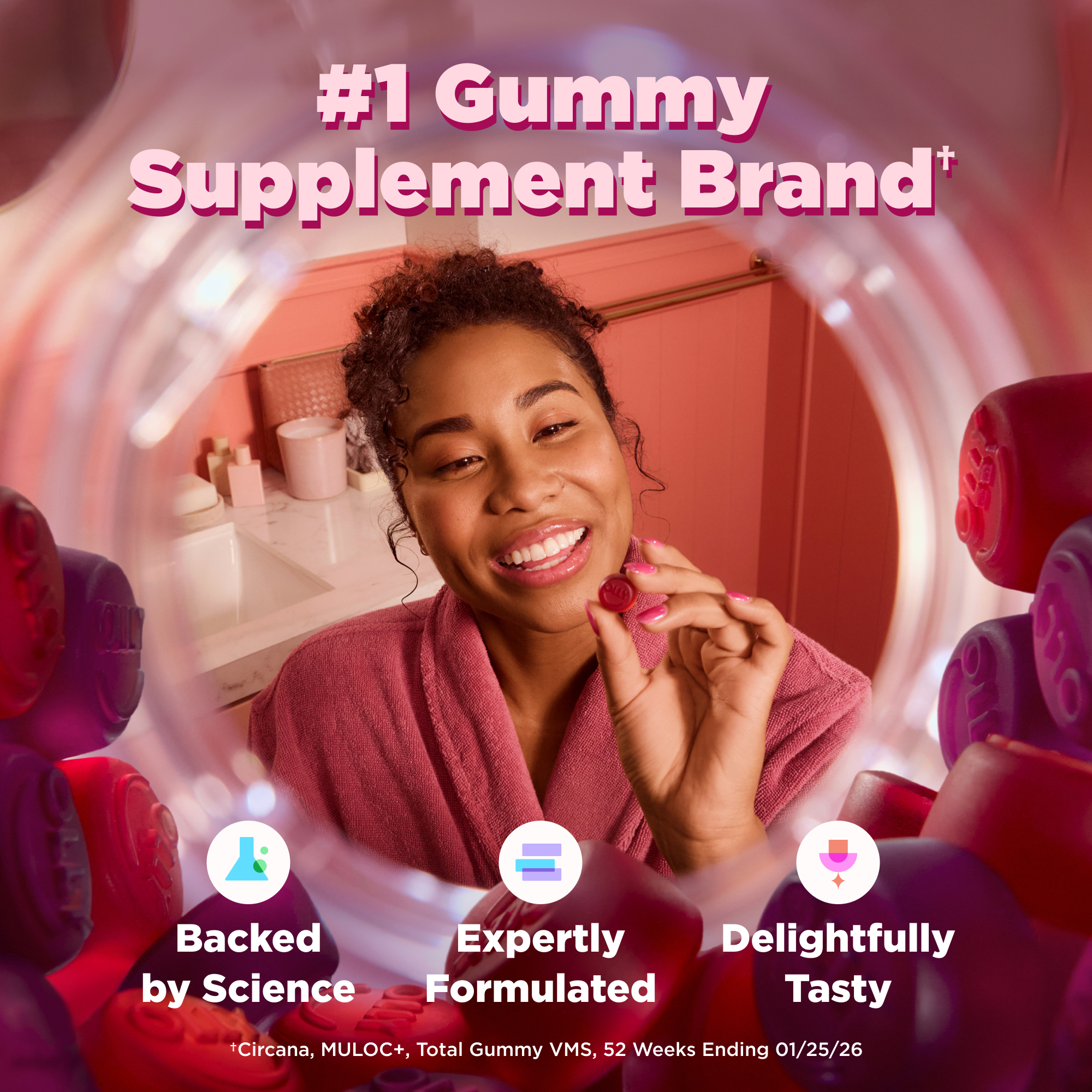 OLLY Women's Multivitamin Gummy 90 Count photo 5