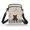 Black Cat Piano Music, variant on Psesaysky Double Layer Mini Phone Purse, Polyester with Adjustable Strap Cross Body Bag for Ladies Travel Shopping, Hydrangea Dragonfly Print