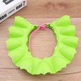 thumbnail image 3 of Shisuyan Chapeau de Lavage de Cheveux Imperméable pour Bébé Fille Garçon (Vert), 3 of 8