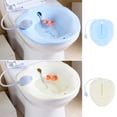 thumbnail image 3 of Lavabo de 2 piezas para el inodoro con bañera para el baño con enjuagador para hemorroides embarazadas, 3 of 5