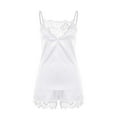 thumbnail image 5 of oqasdz Solid Color Women Lace Camisole Tops Sleeveless Tank Comfortable Sleepwear Loungewear For Home Party Casual Wear Basic Hollow Out Design Cute Female Dailywear, 5 of 5