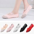 thumbnail image 2 of Trayknick Child Adult Canvas Ballet Dance Shoes Pointe Dance Gymnastics Shoes, 2 of 13