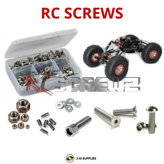 RCScrewZ Stainless Steel Screw Kit rc4wd008 for RC4WD Bully II MOA Crawler (#Z-K0056) | PRO