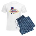 thumbnail image 6 of CafePress - Welcome To Fabulous Las Vegas Men's Light Pajamas - Men's Light Loose Fit Cotton Pajama Set, 6 of 7