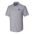 thumbnail image 2 of Men's Cutter & Buck Charcoal Air Force Falcons Vault Stretch Oxford Short Sleeve Button-Down Shirt, 2 of 3