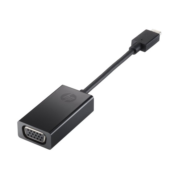 HP - Adaptateur Vidéo Externe - USB-C - D-Sub - Noir - pour ProBook 450 G8, 45X G9, 630 G8, 635, 640 G5, 640 G8, 64X G4, 650 G4, 650 G5, 650 G8