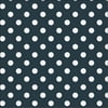 Waverly Inspirations Cotton 44" Big Dots Ink Fabric, by the yard