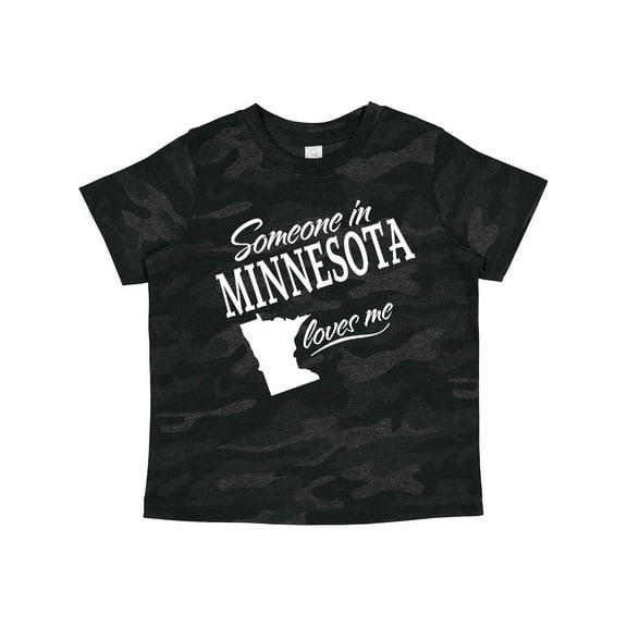 Inktastic Someone in Minnesota Loves Me Boys or Girls Toddler T-Shirt