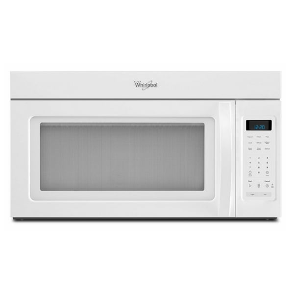 Whirlpool 1.7 Cu. Ft. OverTheRange, Combination Microwave Oven, White, 1000 W