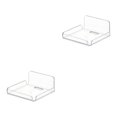thumbnail image 1 of stanreset Contemporary Storage Holder for Living Room Floating Stand Shelf for Organization Wall Rack Style A 2Set, 1 of 6