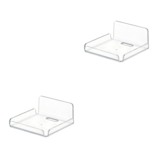 Maoww Support de Rangement Élégant et Fonctionnel pour Salon Étagère Flottante Support Étagères Style Clair un 2ensemble