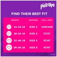 PullUps NightTime Big Kids Female Training Pants for Toddlers, 3T