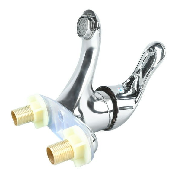 Laundry Faucet,Bathroom Sink Faucet Zinc Metal Bathroom Faucet Hole Bathroom Faucet Elevated Design
