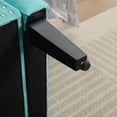 thumbnail image 6 of Domicare Velvet Storage Ottoman Bench with Lid, Ottoman with Storage for Living Room, Storage Ottoman Bench & End of Bed Bench, Upholstered Foot Rest,Teal, 6 of 12