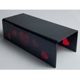 thumbnail image 3 of T'z Tagz 20x3x3 Unique Valentine Jewelry Riser Display Stand Black w/ Red Hearts, 3 of 6