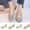 Womens Sandal - Gold, variant on Samdudou Flats for Women Closed Toe Pointed Front Low Block Heel Slip On Shoes Romantic Sheer Mesh Lace Bowknot Detail Dressy Footwear for Wedding Evening Party