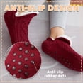 thumbnail image 3 of Winter Woolen Socks Women Thicken Warm Home Bedroom Socks Slippers Men Non-slip Foot Warmer Snow Socks Calcetines Mujer, 3 of 11