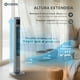 thumbnail image 2 of Ventilador de Torre, Silencioso, Pantalla Led, Oscilante 90°, 3 Velocidades (Gris, 116 cm), 2 of 7