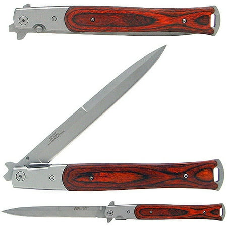 Whetstone Giant 13" Stilleto with Red Pakkawood Handle