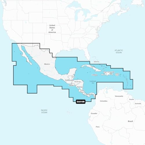 Garmin Navionics  NSSA010R Central America Caribbean [010-C1451-20]