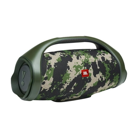 Restored JBL Portable Bluetooth Speaker, Green, JBLBOOMBOX2SQUADAM-CR (Refurbished)