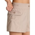 thumbnail image 3 of Avalanche Women's Cargo-Style Sustainable Ripstop Hiking Short with Pockets, Drawstring Waistband, 3 of 6