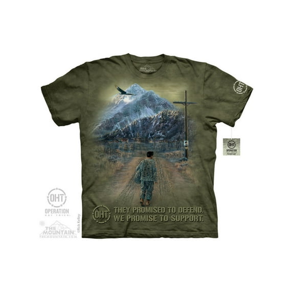 The Mountain Hero Returns Adult T-Shirt Tee