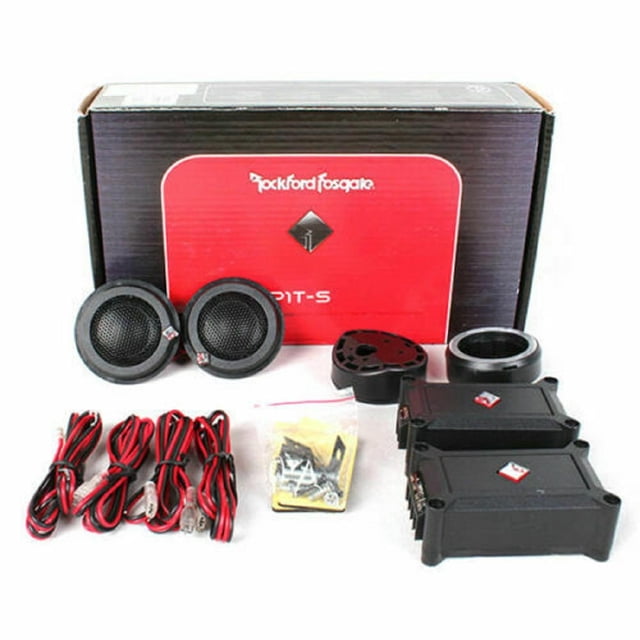 Tweeters con Crossovers Rockford Fosgate P1T-S 120 Watts 1 Pulgada Rockford Fosgate P1T-S