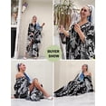thumbnail image 6 of EDOLYNSA Plus Size Kaftans for Women Batwing Sleeve Bathing Suit Cover Up Elegant Beach Dresses Summer Outfit, 6 of 9