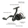 thumbnail image 3 of Uxcell Fishing Reel, Ultra Smooth Powerful Fishing Reels with Fishing Lines, Black, 3 of 6