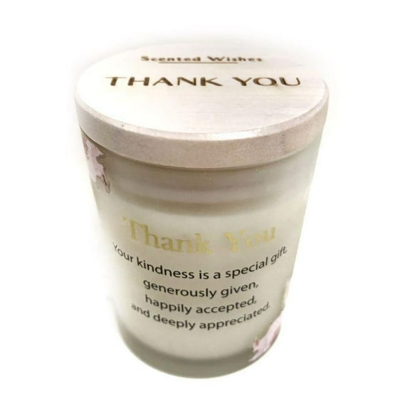 Natural Aromatic Thank You Candle