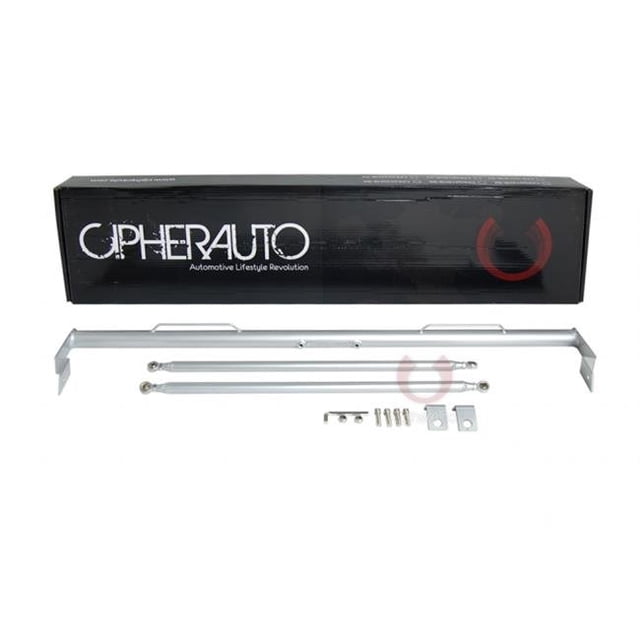 Cipher Auto CPA5013HB-SV Cipher Racing Harness Bar Silver Powder Coated - 2001-2013 Mini, Silver