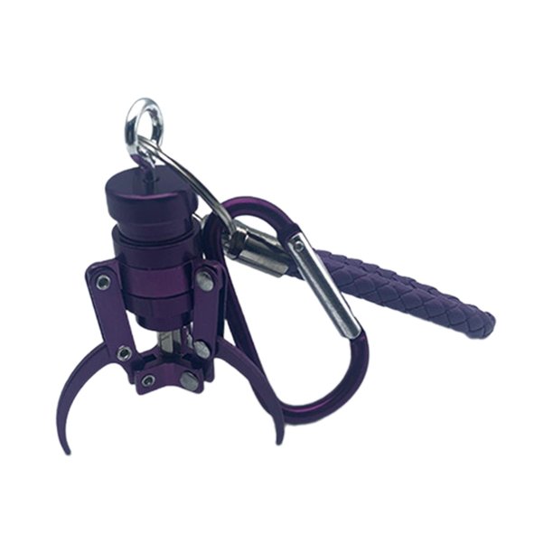Llavero de máquina de garras Arcade, llavero de máquina de garras, juego colgante, premio para niñas Violeta