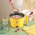 thumbnail image 3 of Electric Skillet 1.8l High Capacity Multi Function Kitchen Appliances Hot Pot Mini Non-stick Food Noodle Cooking Skillet Egg Ste, 3 of 4