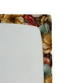 thumbnail image 3 of Ambesonne Flowers Fitted Sheet, Retro poppy Branches Print, Twin Size, Amber Seafoam and Brown, 3 of 5