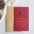 thumbnail image 1 of Clearance! New Year Christmas Card With Envelope Funny Retro Happy Holidays Greeting Card, 1 of 7