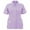 Pink, variant on CareWardrobe Womens Scrub Tops Comfort Fit Short Sleeve V-Neck Scrub Top with Pockets Easy Care Uniforms Red Scrub Top