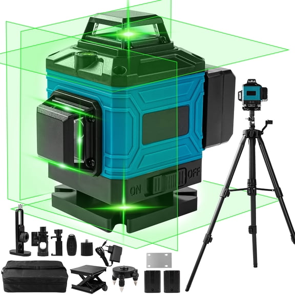 Victool 16 Lines Laser Level Auto Self-Leveling 360° Horizontal and Vertical Green Beam Laser Level US