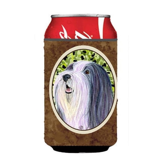 Bearded Collie Can Or bottle sleeve Hugger - 12 Oz.