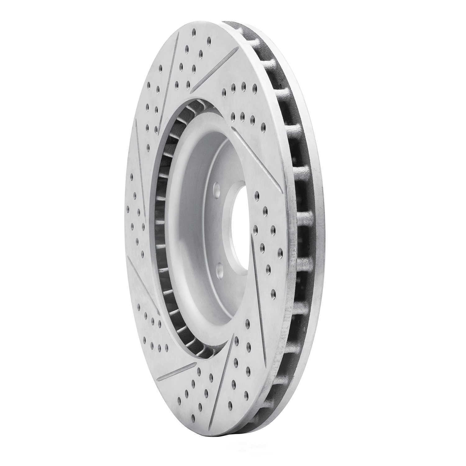 Dynamic Friction Company 830-68008R DFC Geoperformance Rotor - Drilled and Slotted