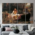 thumbnail image 3 of John William Wall Decor, Reproduction Printed Canvas, Famous Art Canvas, John William Waterhouse Printed, Oil Painting Print, Girl Canvas, Canvas Wall Decor - 3P-Black Framed, 3 of 9