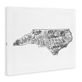 thumbnail image 2 of Stupell Industries Farmhouse North Carolina State Cities Canvas Art, 20 x 16, by The Saturday Evening Post, 2 of 7
