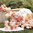 thumbnail image 4 of Balloon Arch Garland Kit, Blush Nude Apricot Double-stuffed Latex Party Balloons For Retro Boho Wedding Baby Shower Bridal Engagement Anniversary Birt, 4 of 4