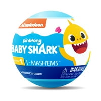 Mash'ems Baby Shark - Squishy Surprise Characters - Collect All 6 - Series 1