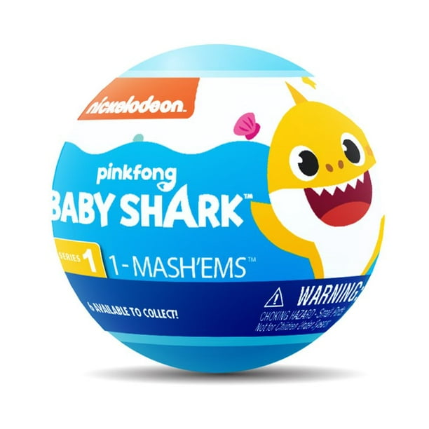 Mash Ems Baby Shark Squishy Surprise Characters Collect All 6 Series 1 Walmart Com Walmart Com