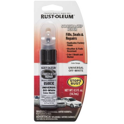 RustOleum Automotive Scratch and Chip Repair Marker, Universal Flat