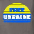thumbnail image 3 of CafePress - Free Ukraine Women's Comfort Colors® T Shirt - Womens Comfort Colors® Shirt, 3 of 4