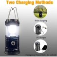 thumbnail image 5 of Foldable Portable LED Camping Light XTAUTO Lightweight Waterproof Solar USB Rechargeable LED Flashlight Survival Kit for Indoor Outdoor Home Emergency, 5 of 5